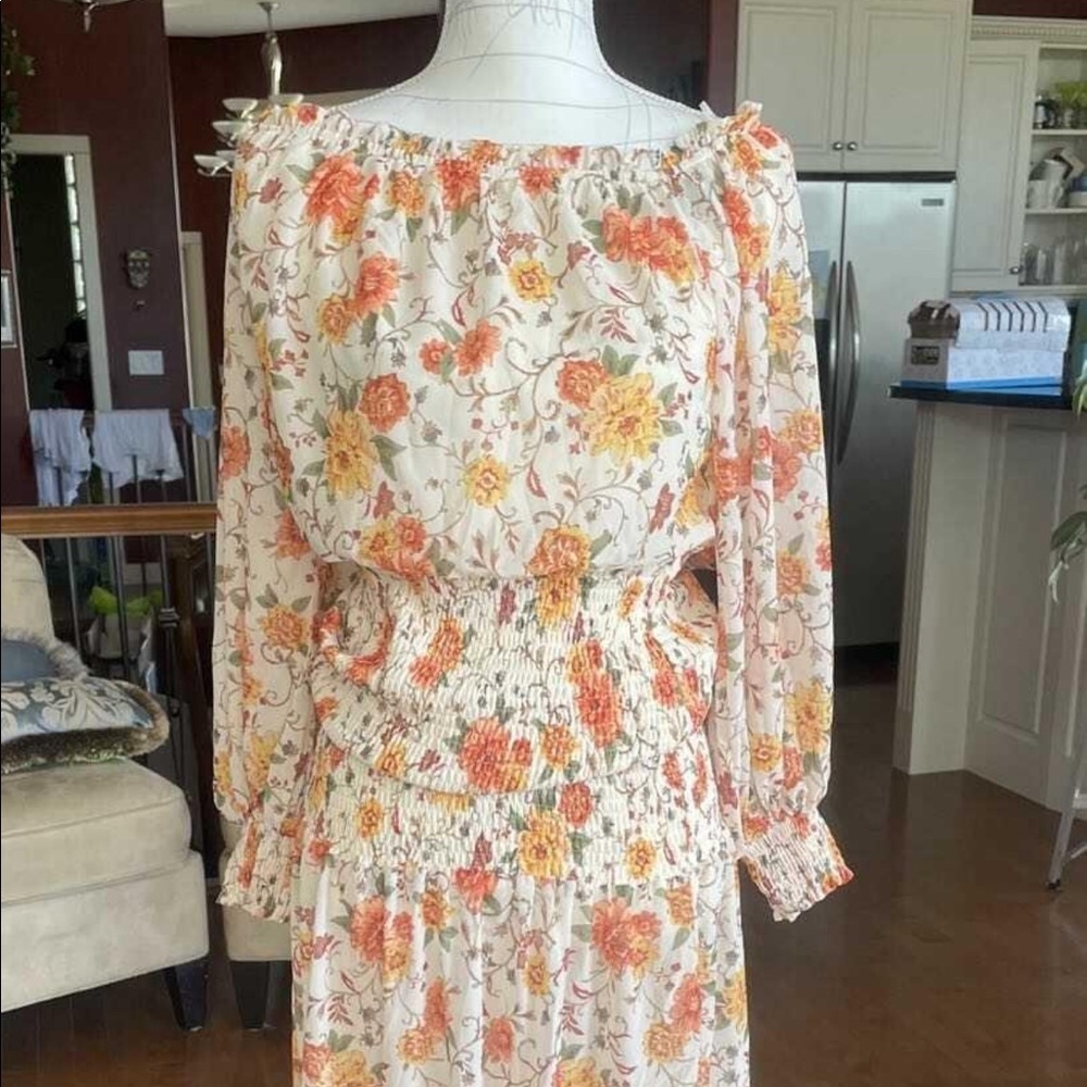 Sold out VICI dress smoke free home paid $120 after conversion, tariffs, duty.